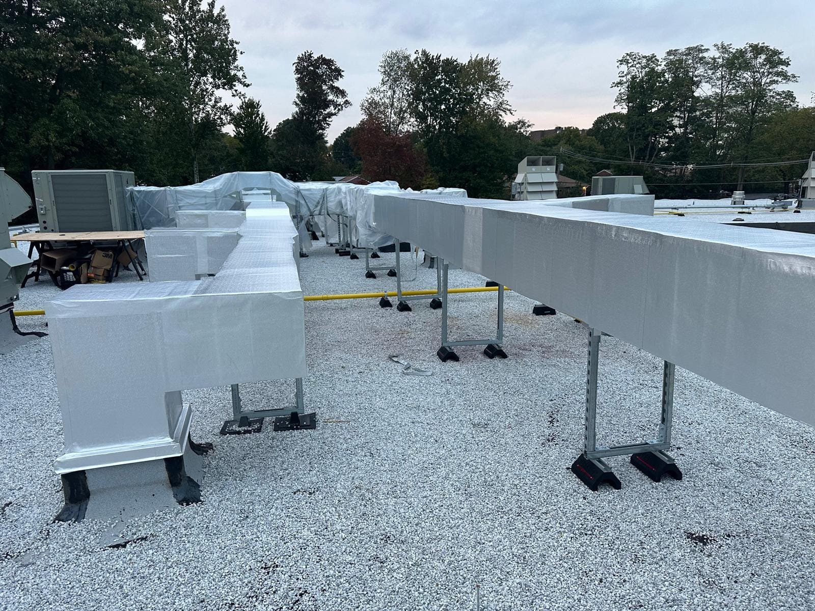 Exterior Ductwork Installation